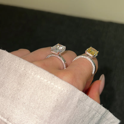 TRESOR ✧ Anello ARGENTO 925/Giallo - BELLAETEREA