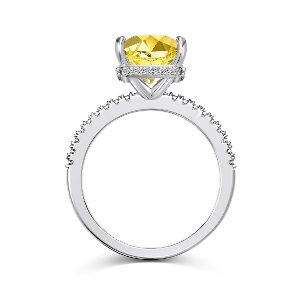 ZAHIRA ✧ Anello ARGENTO 925/Giallo