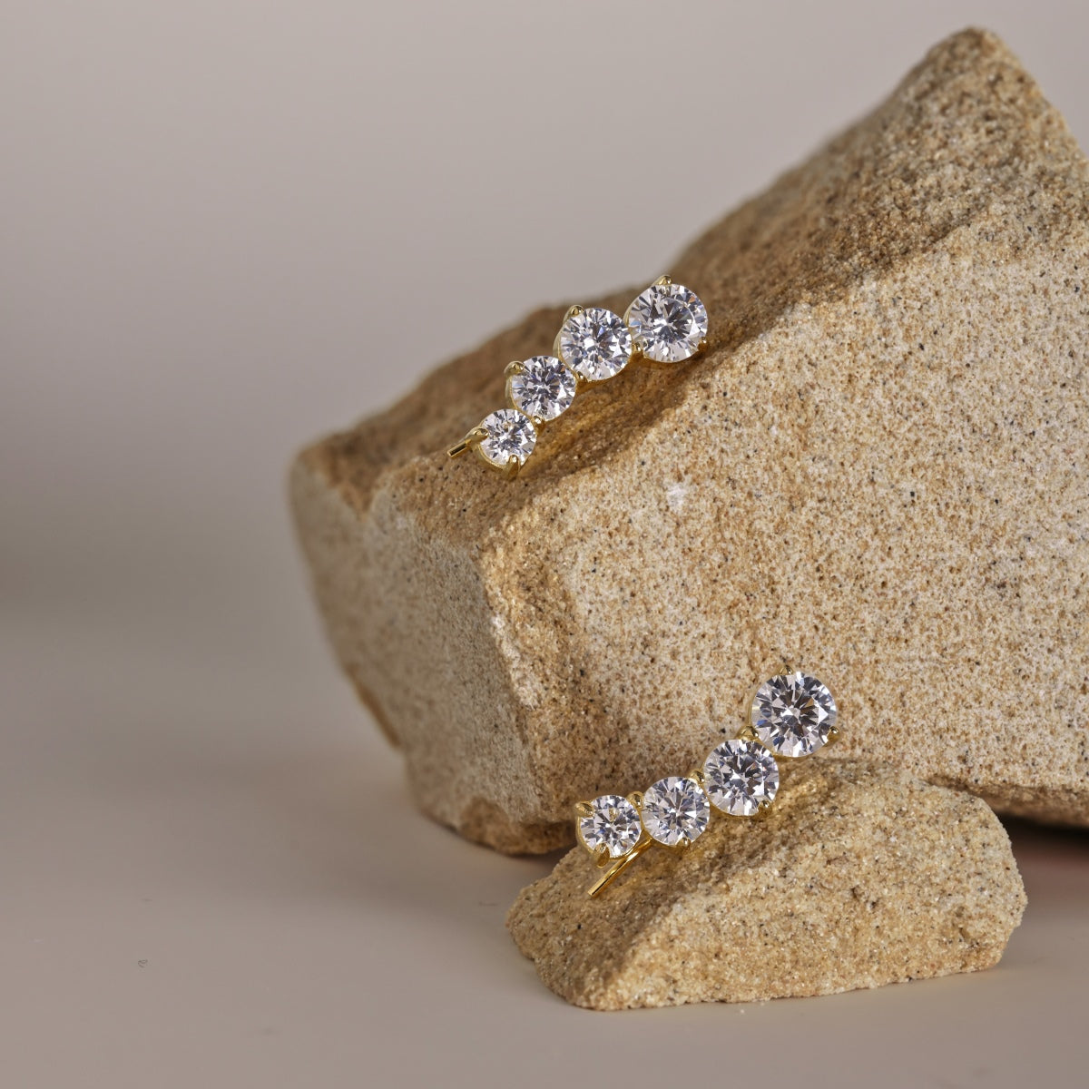 PURITY ✧ Orecchini ARGENTO 925/Gold 18k - BELLAETEREA