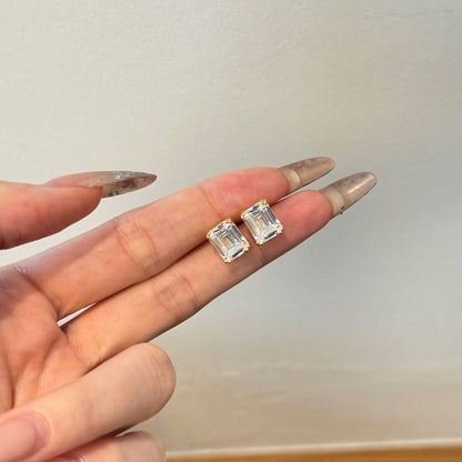 VOGUE ✧ 925 SILVER/18k Gold Earrings