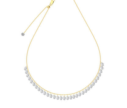 CRYSTAL SILK ✧ Collana ARGENTO 925/Gold - BELLAETEREA