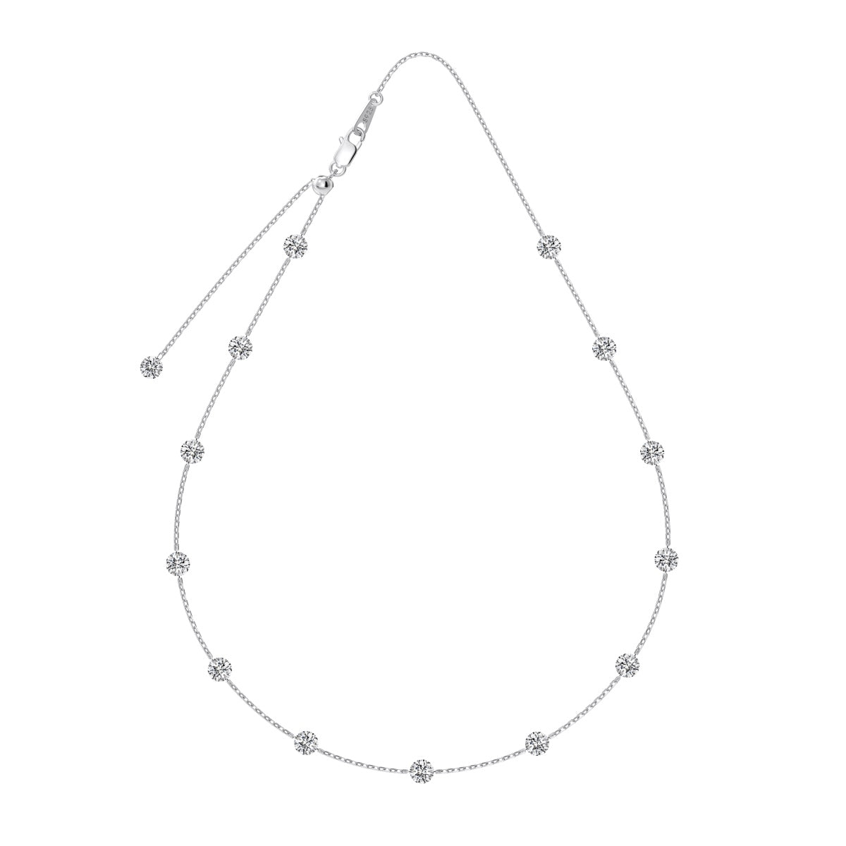 CRYSTAL SHINE ✧ Collana ARGENTO 925