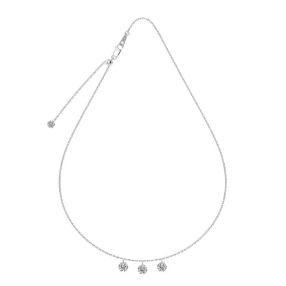 CRYSTAL ECHO ✧ Collana ARGENTO 925