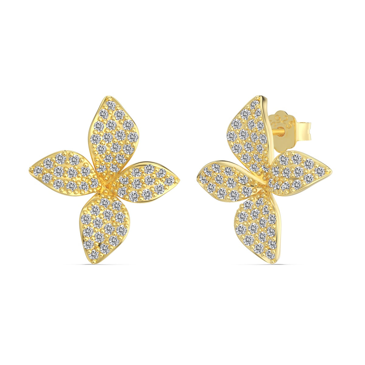 ARABELLE ✧ Orecchini ARGENTO 925/Gold 14k