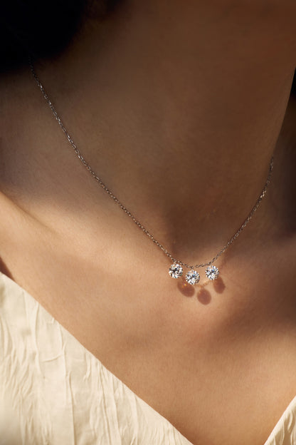 CRYSTAL ECHO ✧ Collana ARGENTO 925