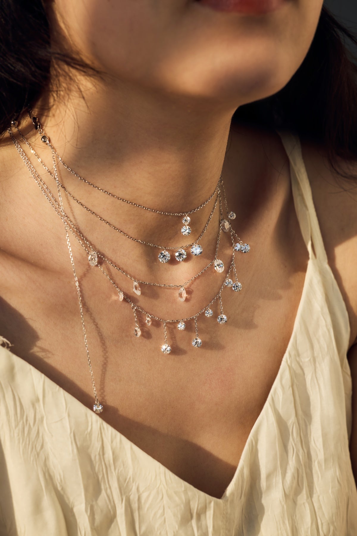 CRYSTAL ECHO ✧ Collana ARGENTO 925