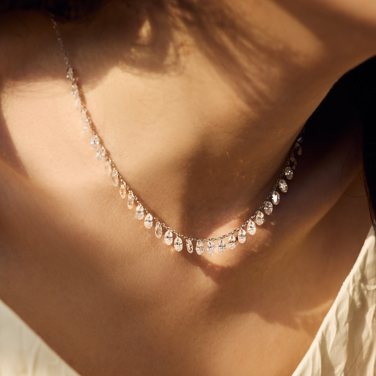 CRYSTAL SILK ✧ Collana ARGENTO 925 - BELLAETEREA