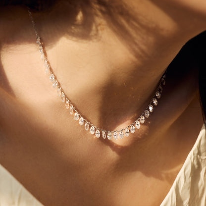 CRYSTAL SILK ✧ Collana ARGENTO 925 - BELLAETEREA