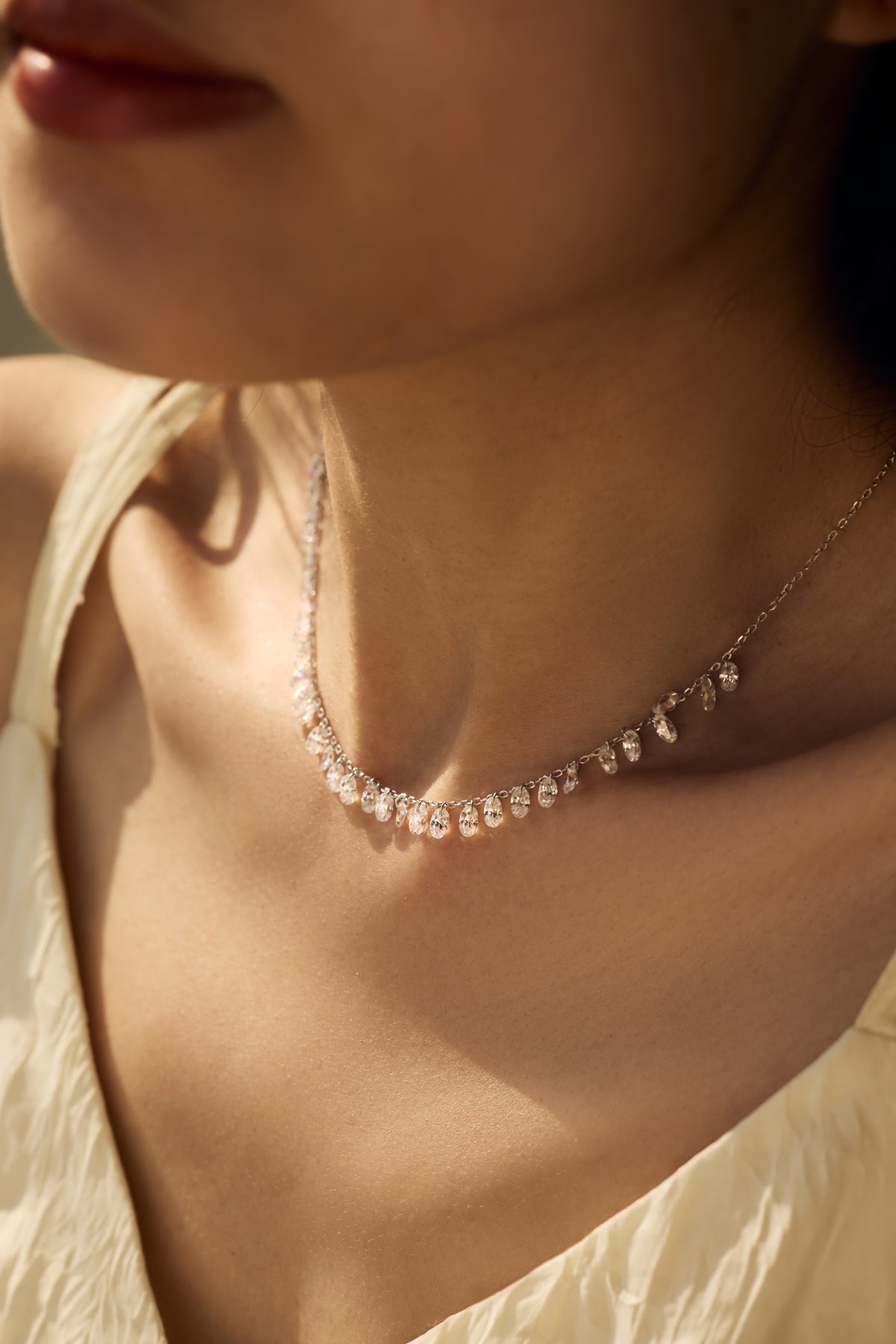 CRYSTAL SILK ✧ Collana ARGENTO 925 - BELLAETEREA