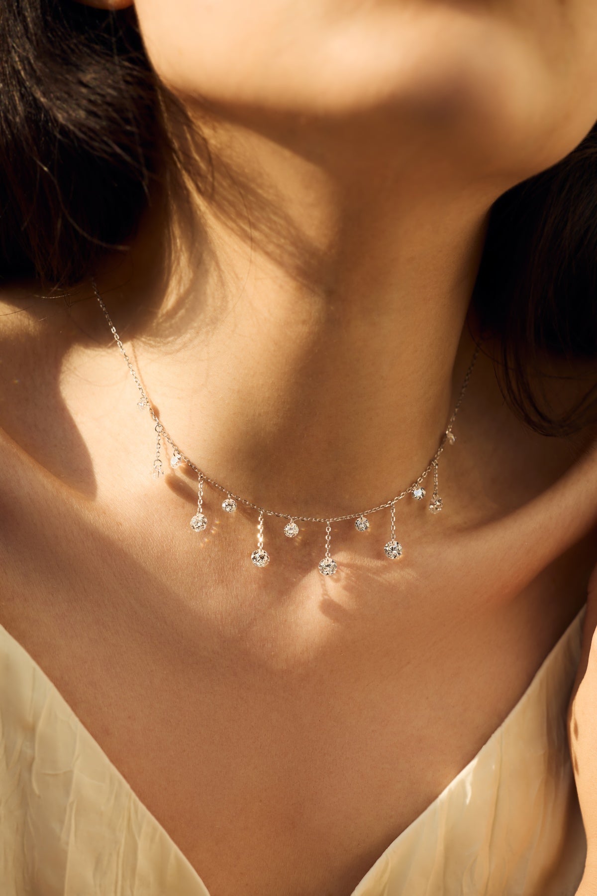 CRYSTAL FLOW ✧ Collana ARGENTO 925