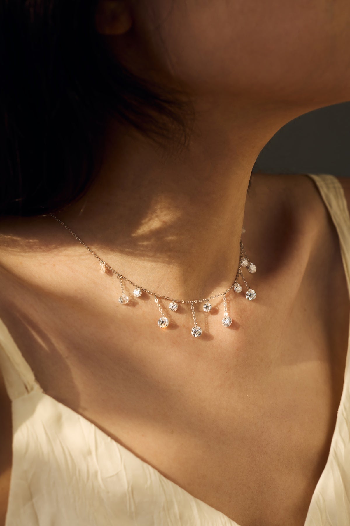 CRYSTAL FLOW ✧ Collana ARGENTO 925