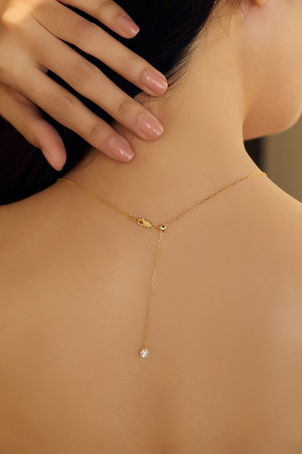 CRYSTAL DEW ✧ Collana ARGENTO 925/Gold 14k