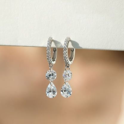 CRYSTAL FALL ✧ Orecchini ARGENTO 925