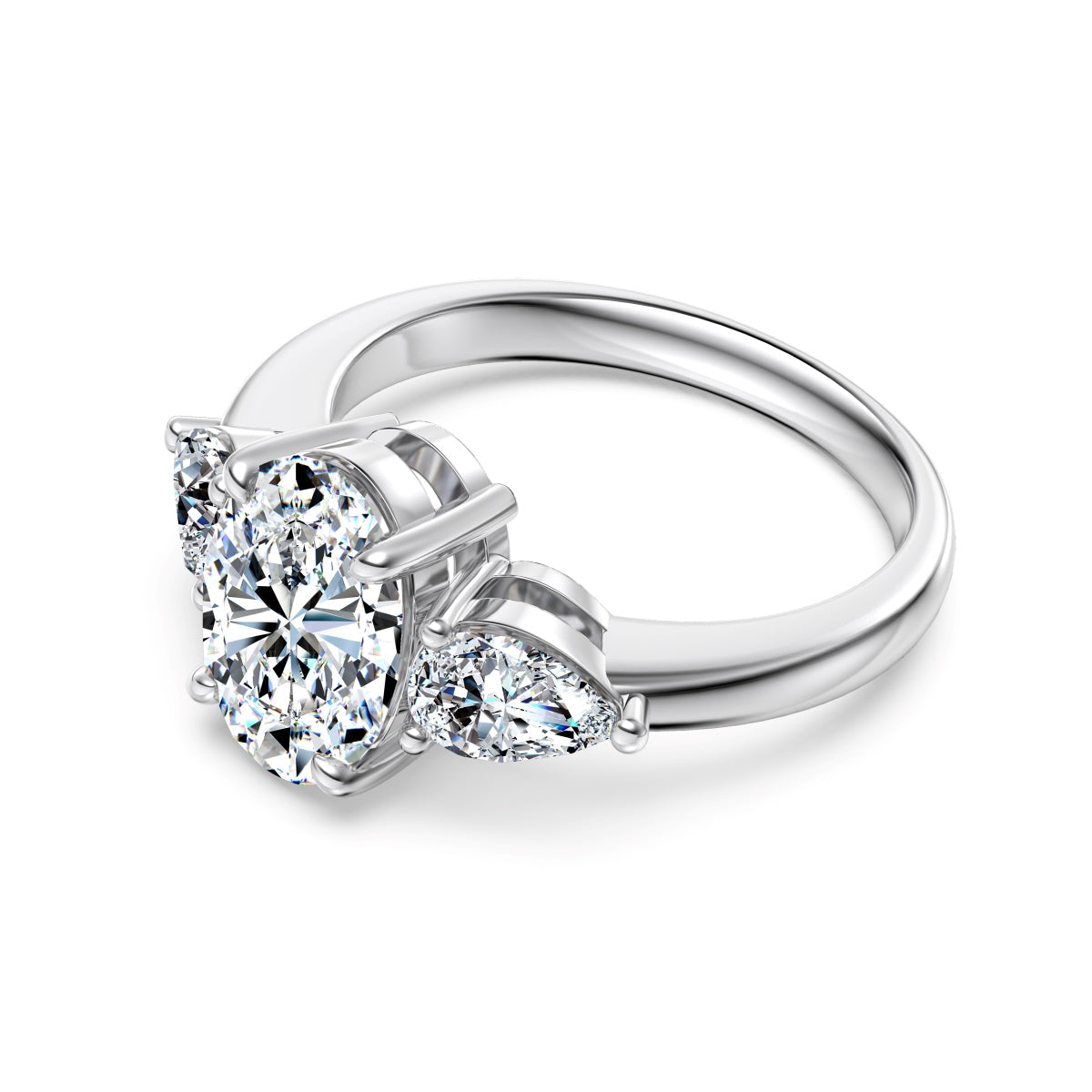 BRIGITTE ✧ Anello ARGENTO 925 MOISSANITE