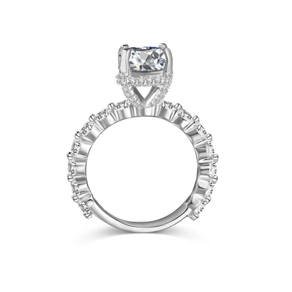 LADY V ✧ Anello ARGENTO 925/Bianco - BELLAETEREA