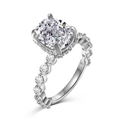 LADY V ✧ Anello ARGENTO 925/Bianco - BELLAETEREA