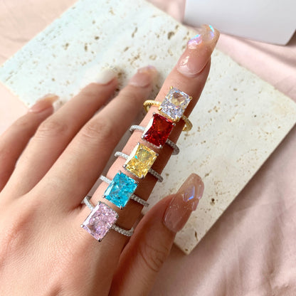 ZAHIRA ✧ Anello ARGENTO 925/Rosa