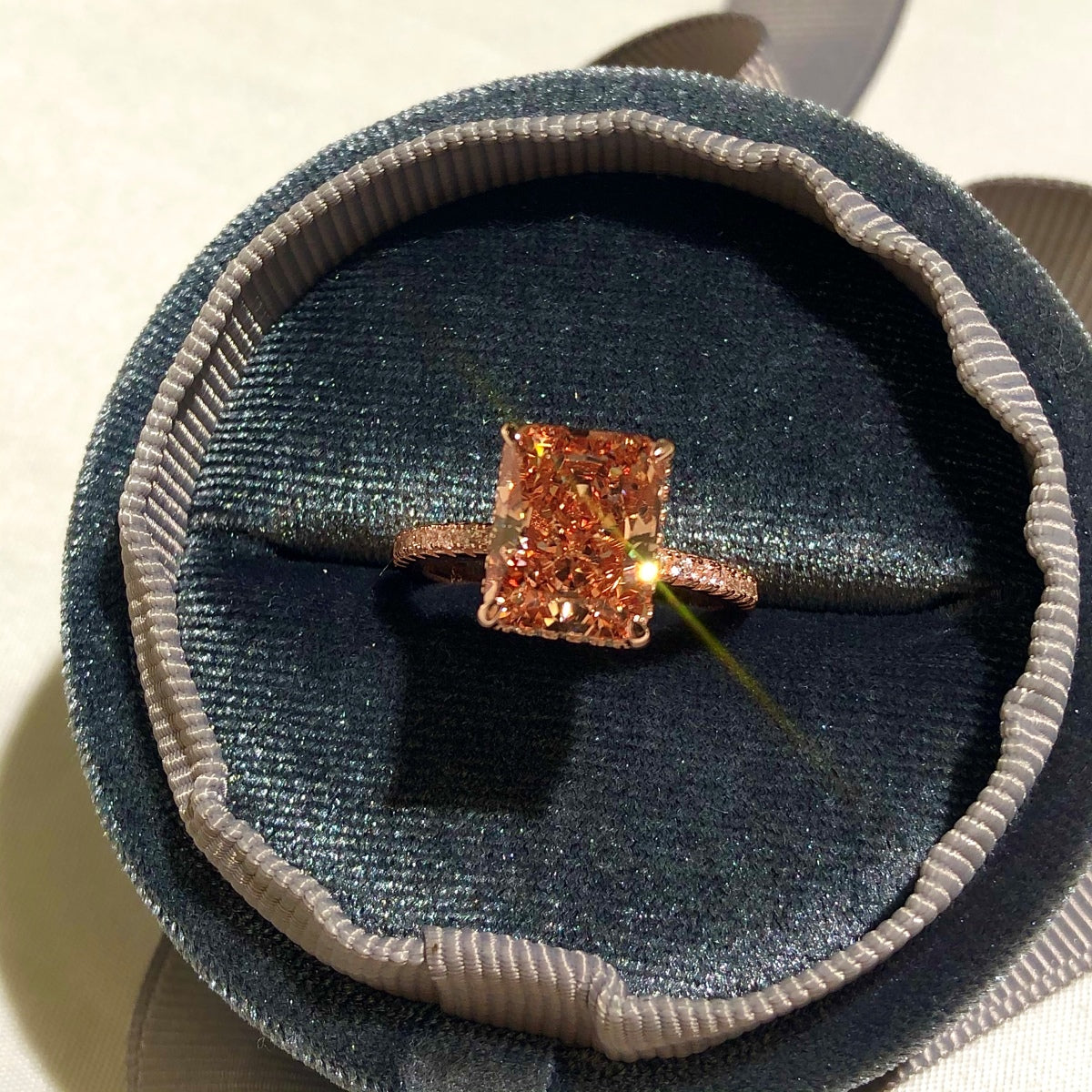 ZAHIRA ✧ Anello ARGENTO 925/Arancio