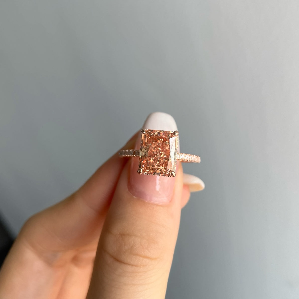 ZAHIRA ✧ Anello ARGENTO 925/Arancio