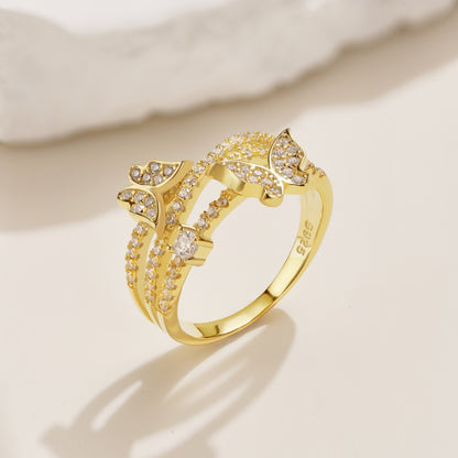 BONNIE ✧ Anello ARGENTO 925/Gold 18k