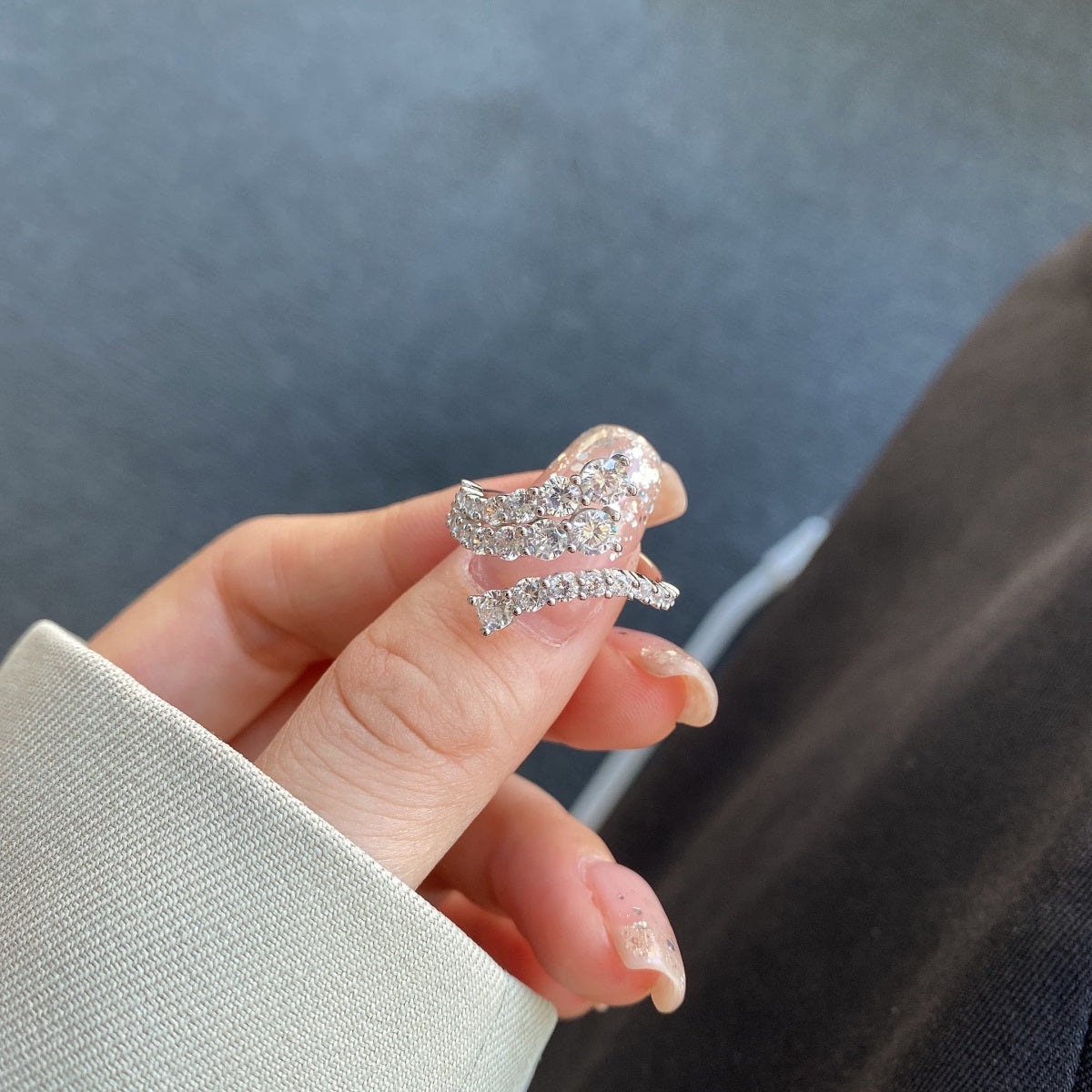 DE LA CROIX ✧ Anello ARGENTO 925 - BELLAETEREA