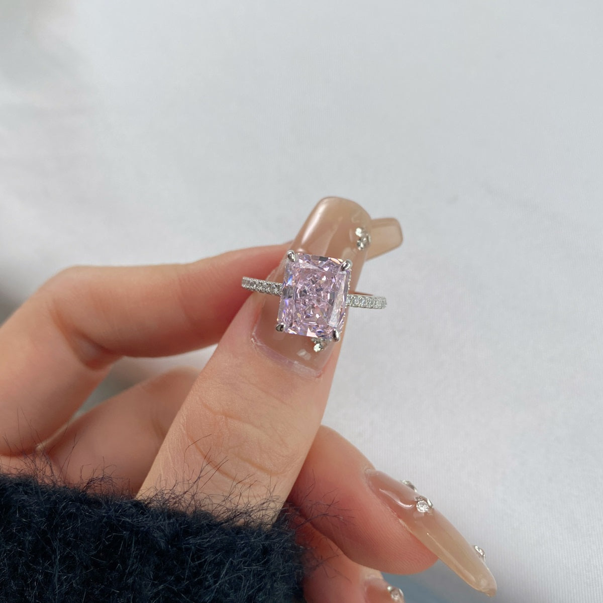 ZAHIRA ✧ Anello ARGENTO 925/Rosa