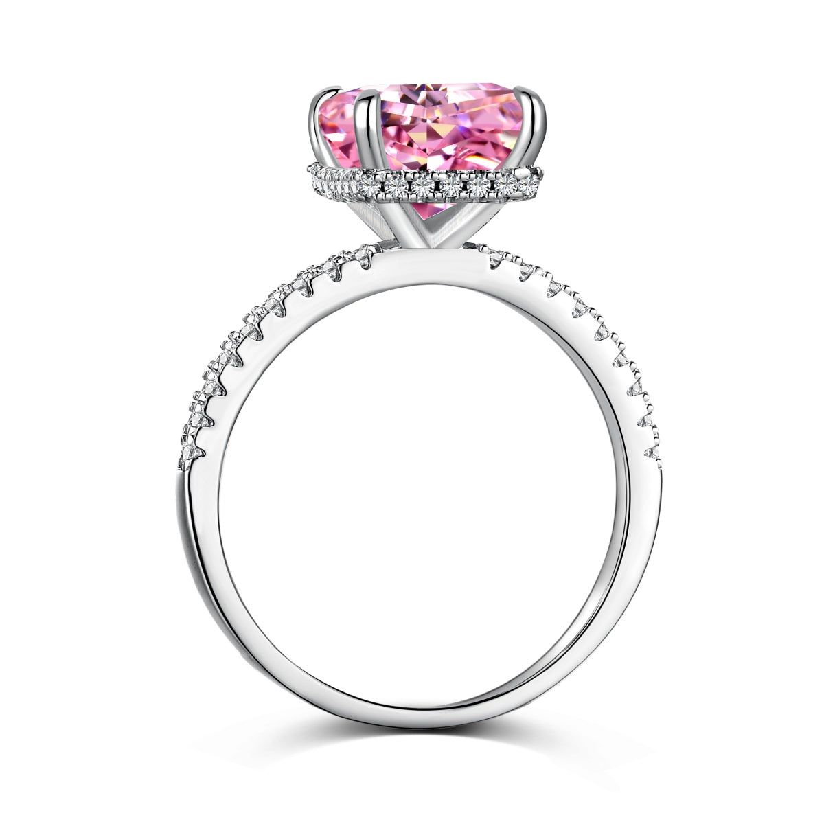 ZAHIRA ✧ Anello ARGENTO 925/Rosa