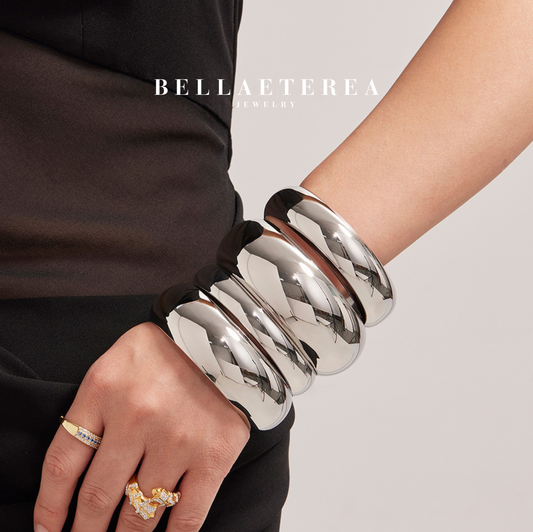 JASMINE ❥ Bangle Silver