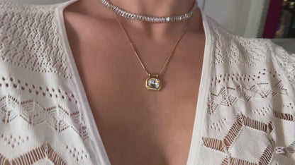 ALBA ❥ White Necklace