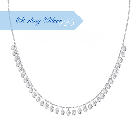 CRYSTAL SILK ✧ Collana ARGENTO 925 - BELLAETEREA