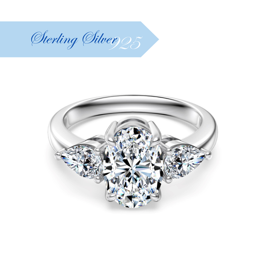 BRIGITTE ✧ 925 SILVER MOISSANITE Ring