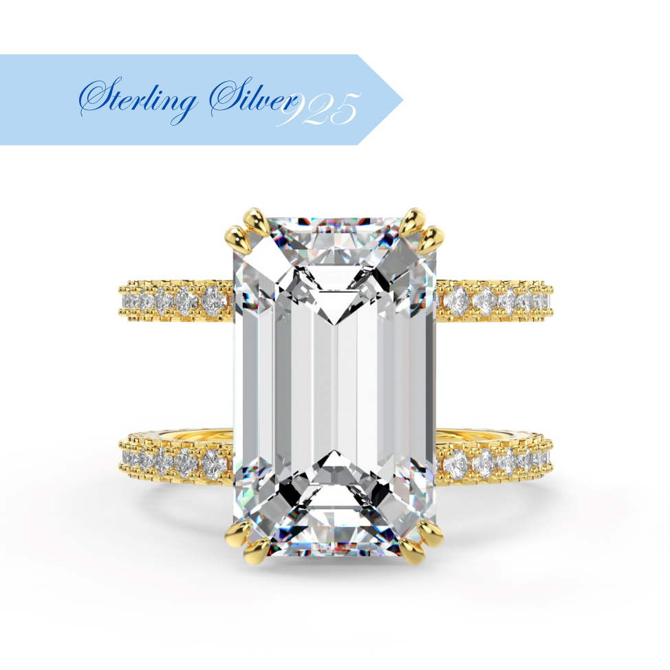 GEORGINA SIGNATURE ✧ Anillo de PLATA 925/Oro 18k