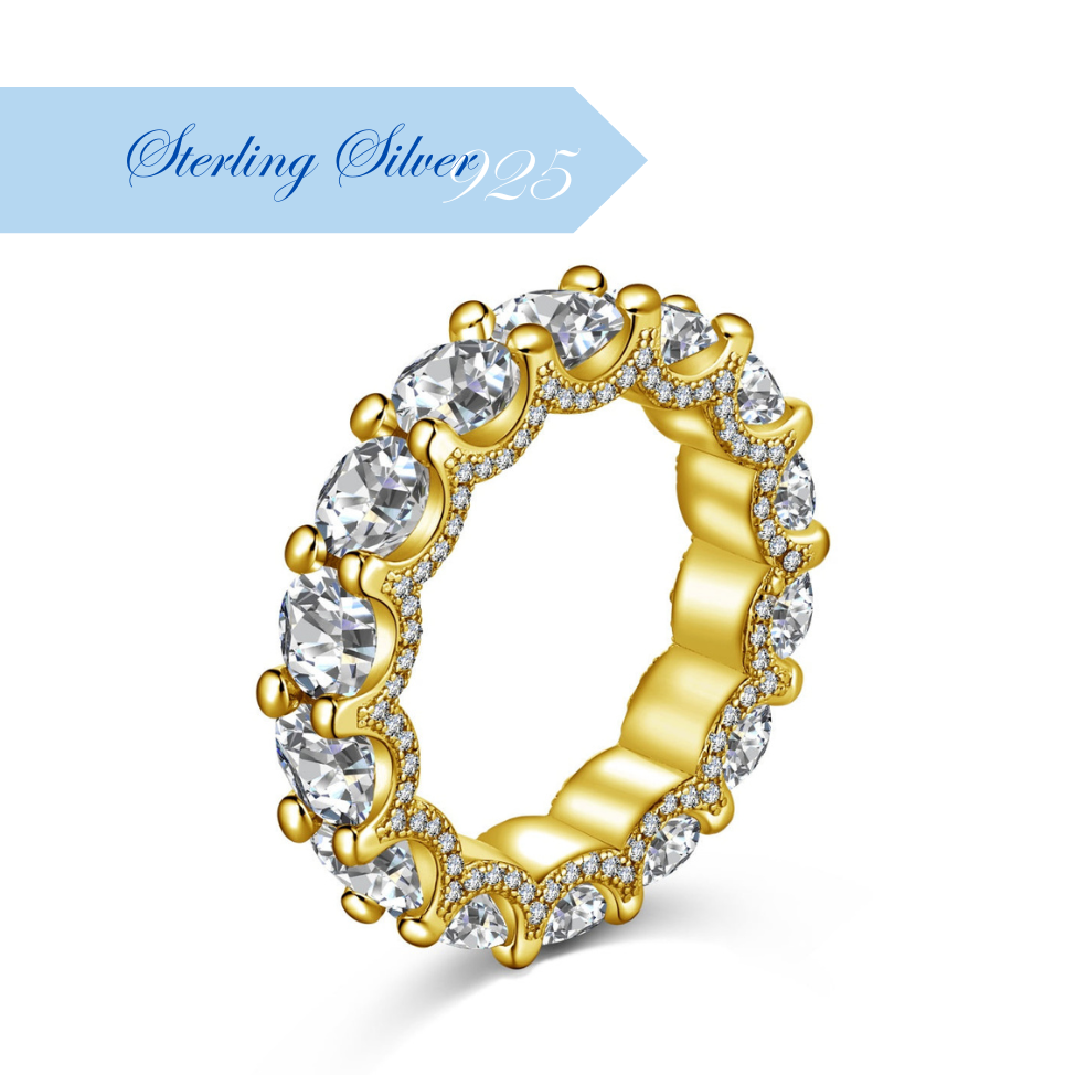 KY BAND ✧ Anello ARGENTO 925/Gold 18K - BELLAETEREA