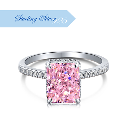 ZAHIRA ✧ Anello ARGENTO 925/Rosa