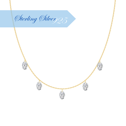 CRYSTAL FATE ✧ Collana ARGENTO 925/Gold - BELLAETEREA