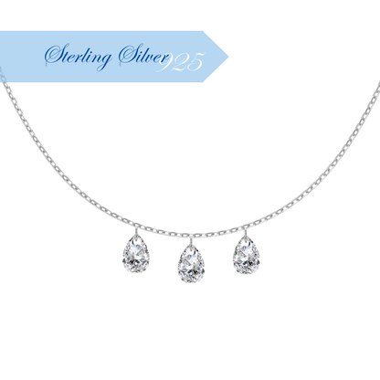 CRYSTAL STREAM ✧ Collana ARGENTO 925 - BELLAETEREA
