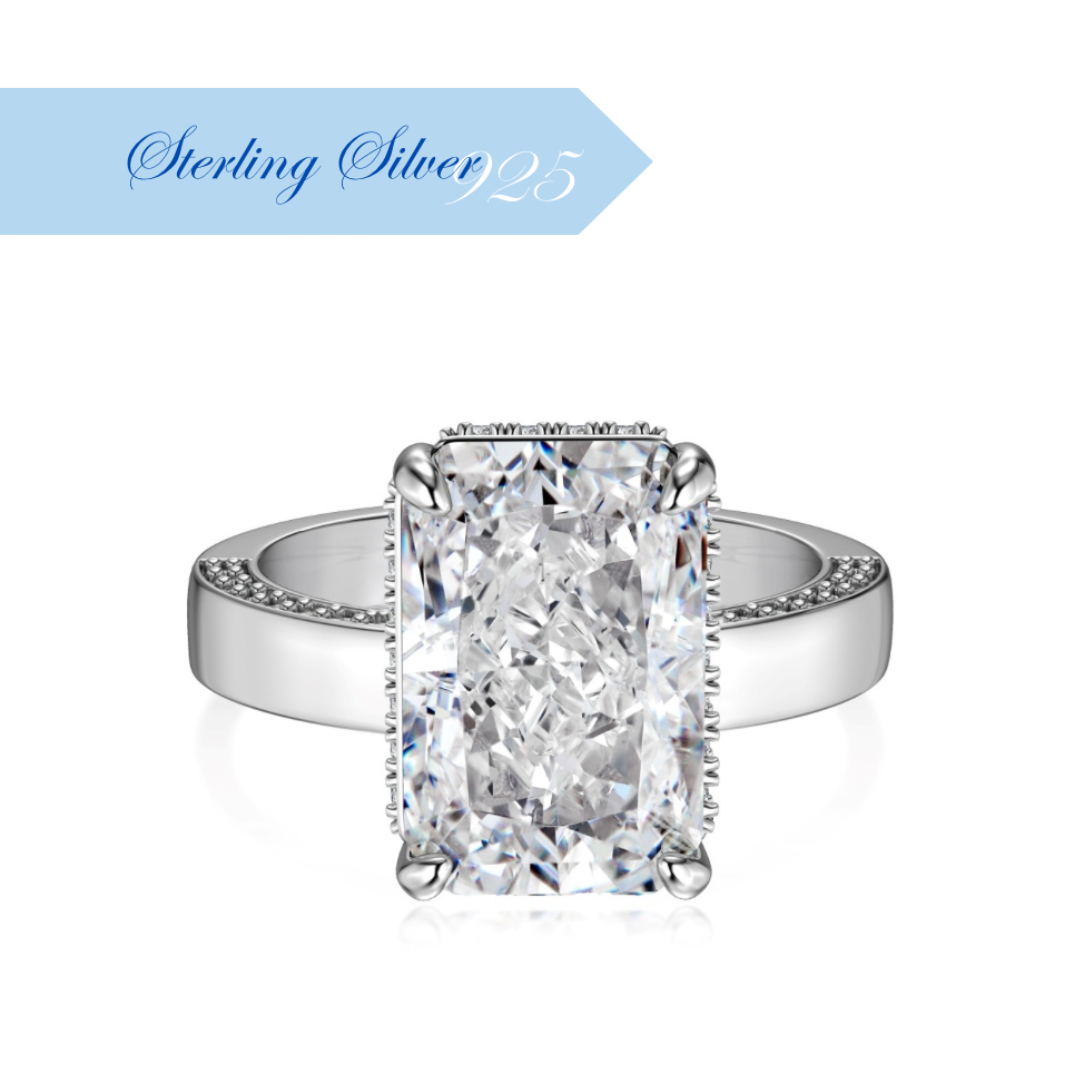 TRESOR ✧ Anello ARGENTO 925/Bianco - BELLAETEREA