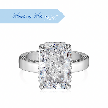 TRESOR ✧ Anello ARGENTO 925/Bianco - BELLAETEREA