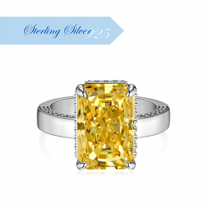 TRESOR ✧ Anello ARGENTO 925/Giallo - BELLAETEREA