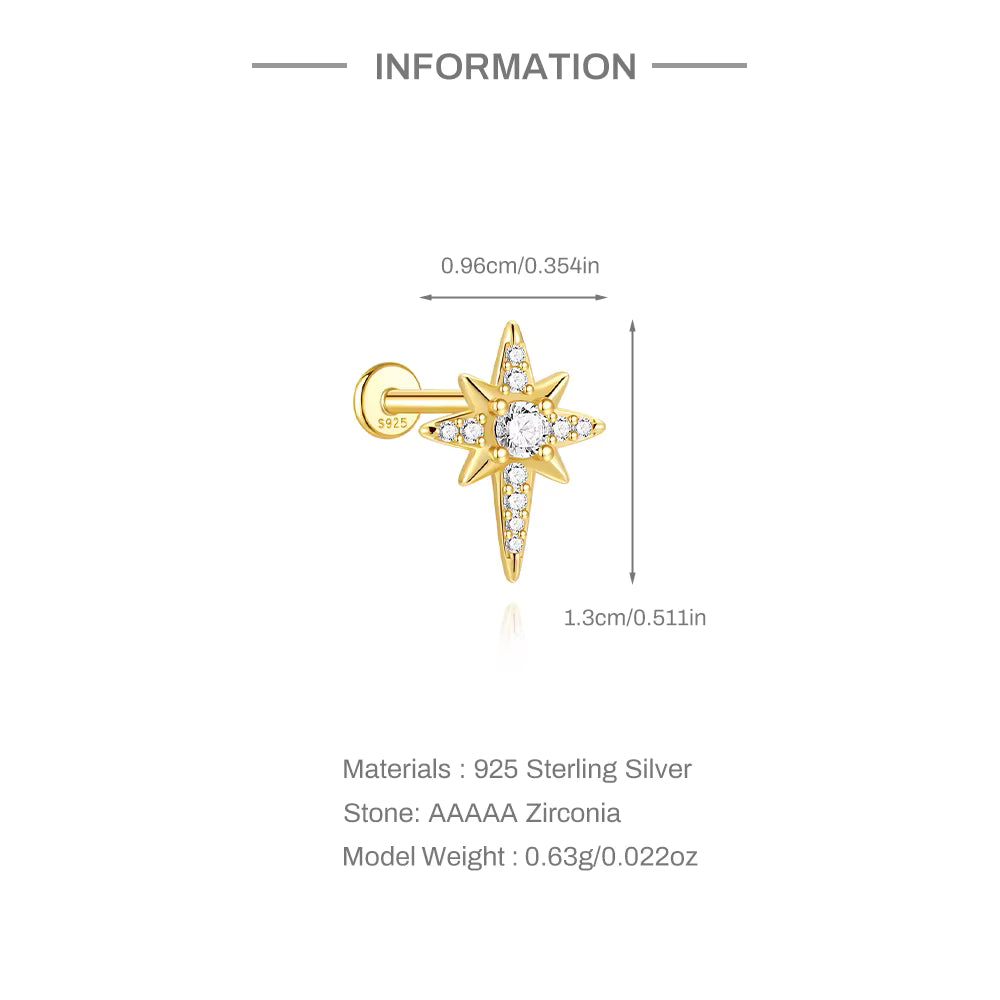 EIRENE ✧ Piercing ARGENTO 925/Gold 18k