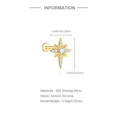EIRENE ✧ Piercing ARGENTO 925/Gold 18k